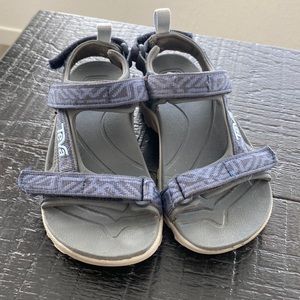 Teva Kids Gray Blue Adjustable Sandals